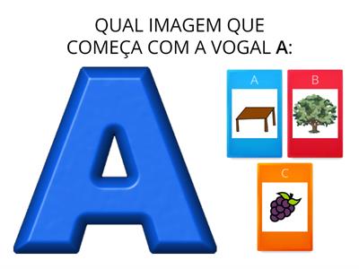 ATIVIDADE DAS VOGAIS