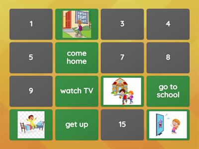 4th grade daily routines for Emi.