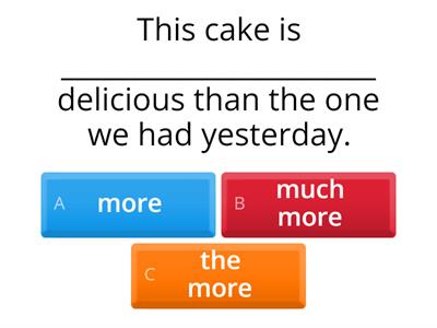 Repeated and Double Comparatives