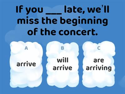 U6A First conditional 