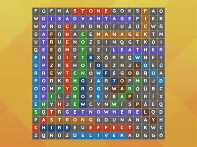 Vocabulary review English III