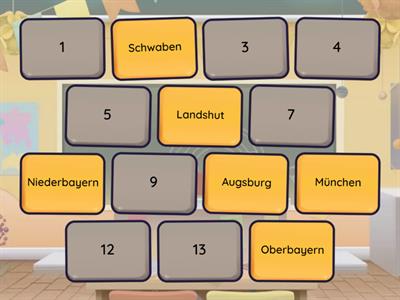 Regierungsbezirke Bayern