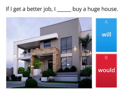 Conditionals type 0, 1 and 2