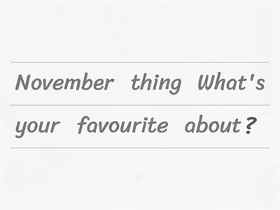 Questions for Upper Intermediate November