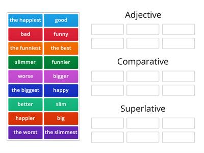 Comparative/Superlative