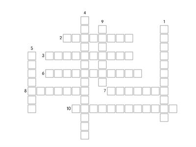 Сложные слова кроссворд