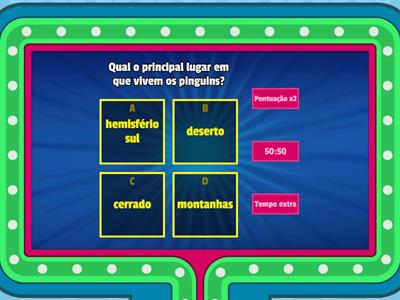 QUIZ CIÊNCIAS 2º ANO