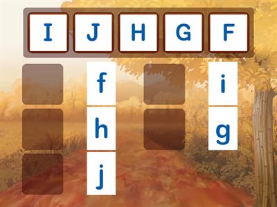 U1 天生一對: 請正確配對大小寫字母