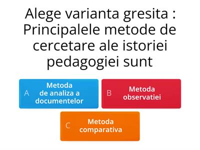 Istoria pedagogiei