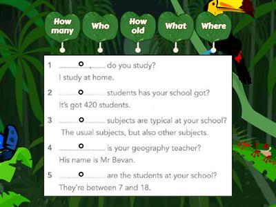 Question words Gateway A1 Un.2