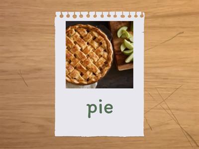 2.4 [ai] -ie (pie)