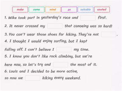Full Blast 7 Module 8 Round up