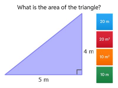 Area of a Triangle
