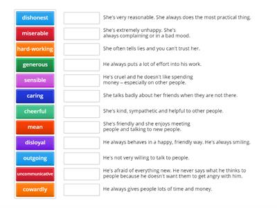 Focus 2 Unit 1.1 Vocabulary