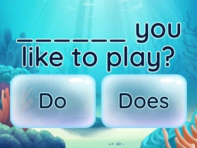 Do/Does Present Simple questions