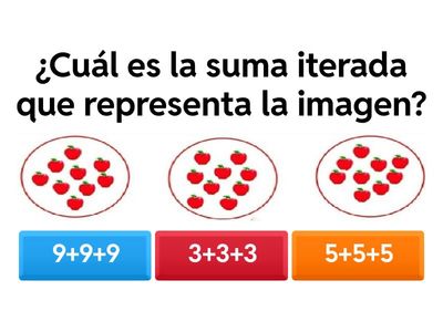  Suma iterada Segundo basico 25 10