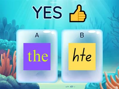   Sight word the (школа)