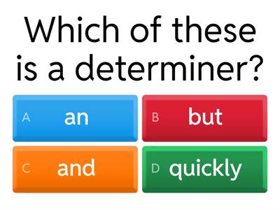 Grammar revision Quiz