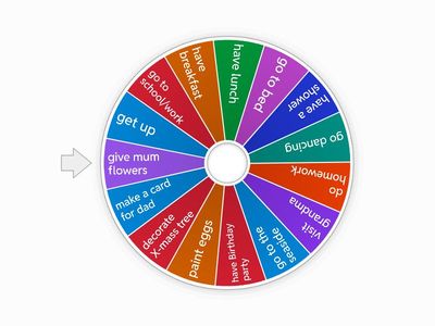 Your day. Master prepositions