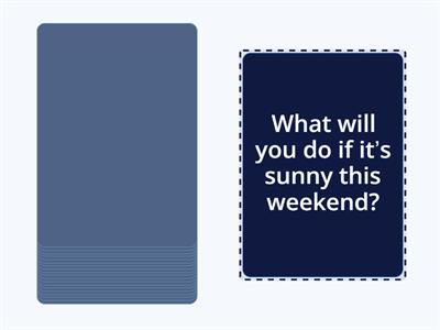 Conditional Questions - Zero, First, Second