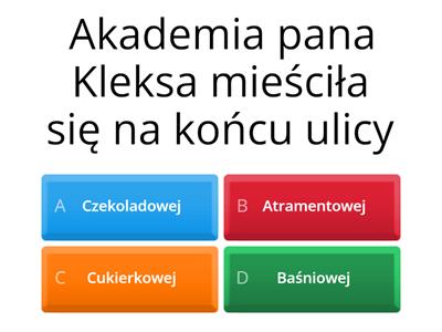   Akademia pana Kleksa 