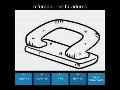 Formação do plural (A1)