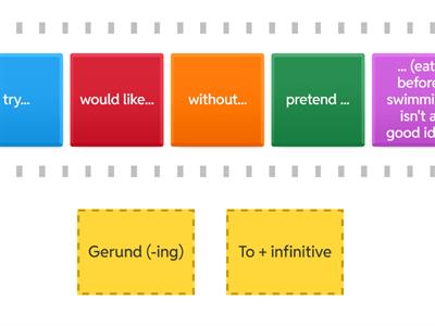 Gerund / To + Infinitive speed