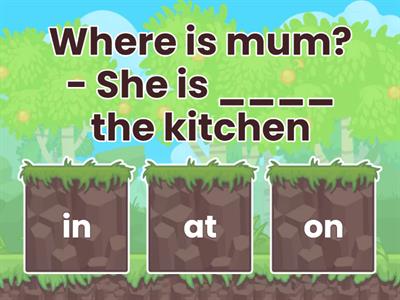 Prepositions IN ON AT 3