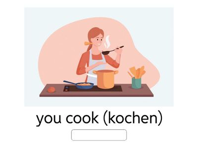 regelmäßige Verben (regular verbs)