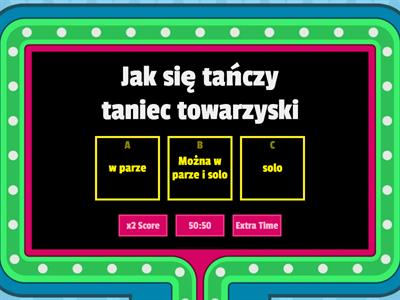 Taniec towarzyski 