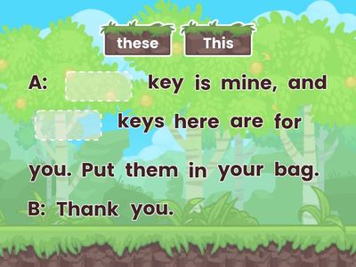 This, that, these, those, here or there