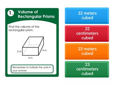 Volume of Rectangular Prisms lewis