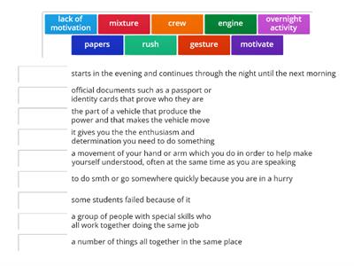 p 12-13 Outcomes Int Unit 1 Voc Builder