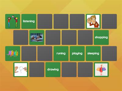 verbs + ing ccv prim