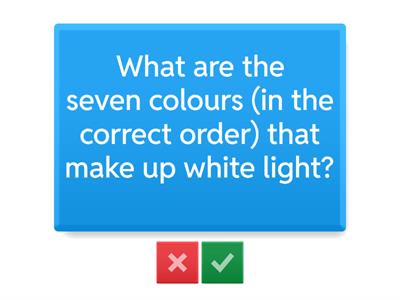 Flash cards for Ray Model of Light