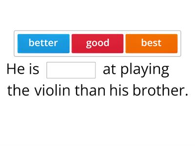 Comparative / Superlative