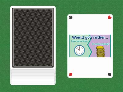 Would you rather...? - ADVANCED/ADULTS