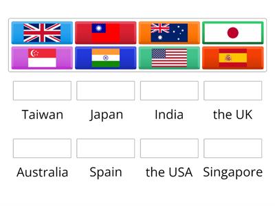 DINO 7- U1- Where Are You From (countries matching)