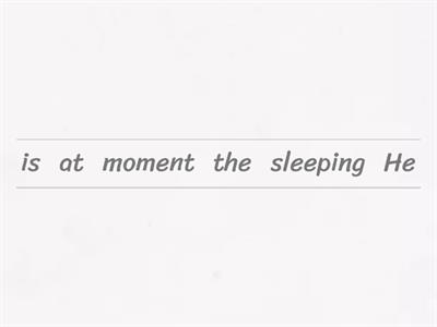 Present Continuous 2