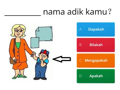 Tahun 1 Kata Tanya