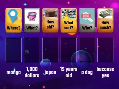 wh questions Coni Flores