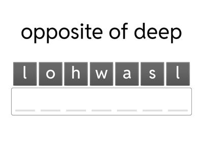 Beach Safety ESL - vocabulary