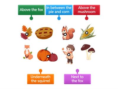 Fall prepositions