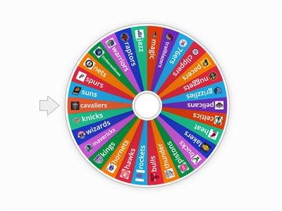 NBA team wheel