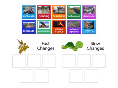 Fast and Slow Changes