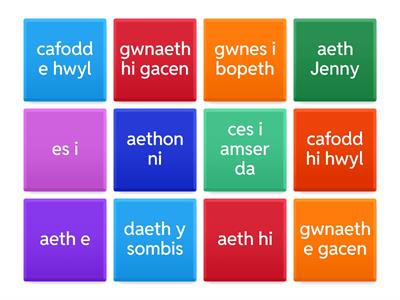 Past Tense - irregular verbs