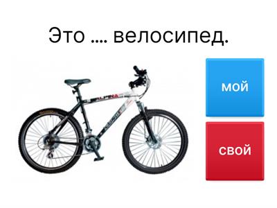 МОЙ или СВОЙ EXCEPTIONS