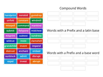 Word Sort Wilson 3.2