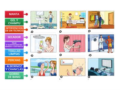 LAMENTELE IN ALBERGO SPAGNOLO