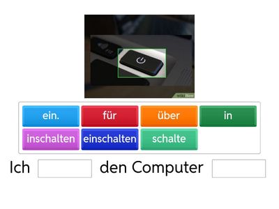 Start B - Neues Vokabular Wort ergänzen